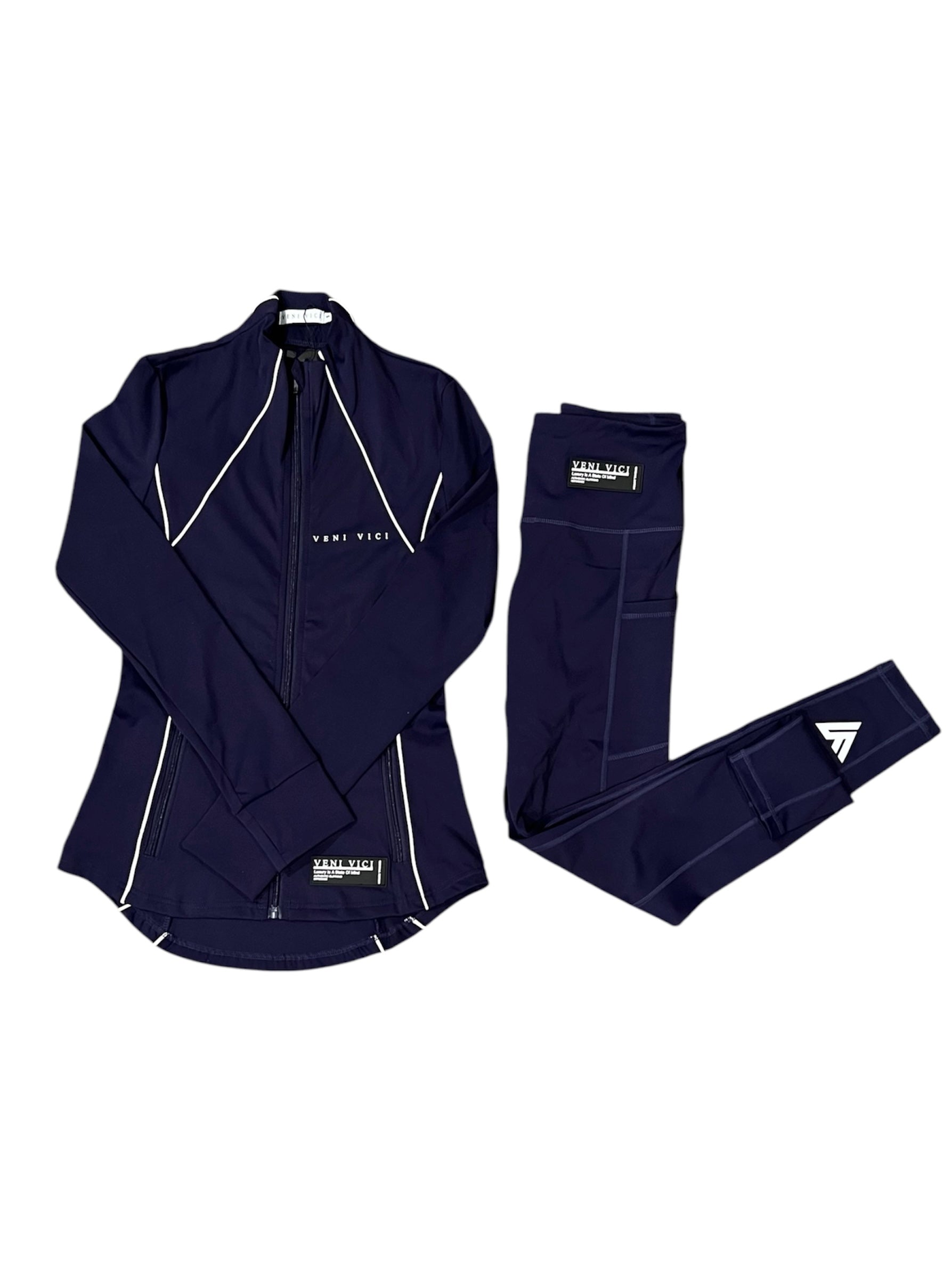 Navy Blue Vici Set Pants