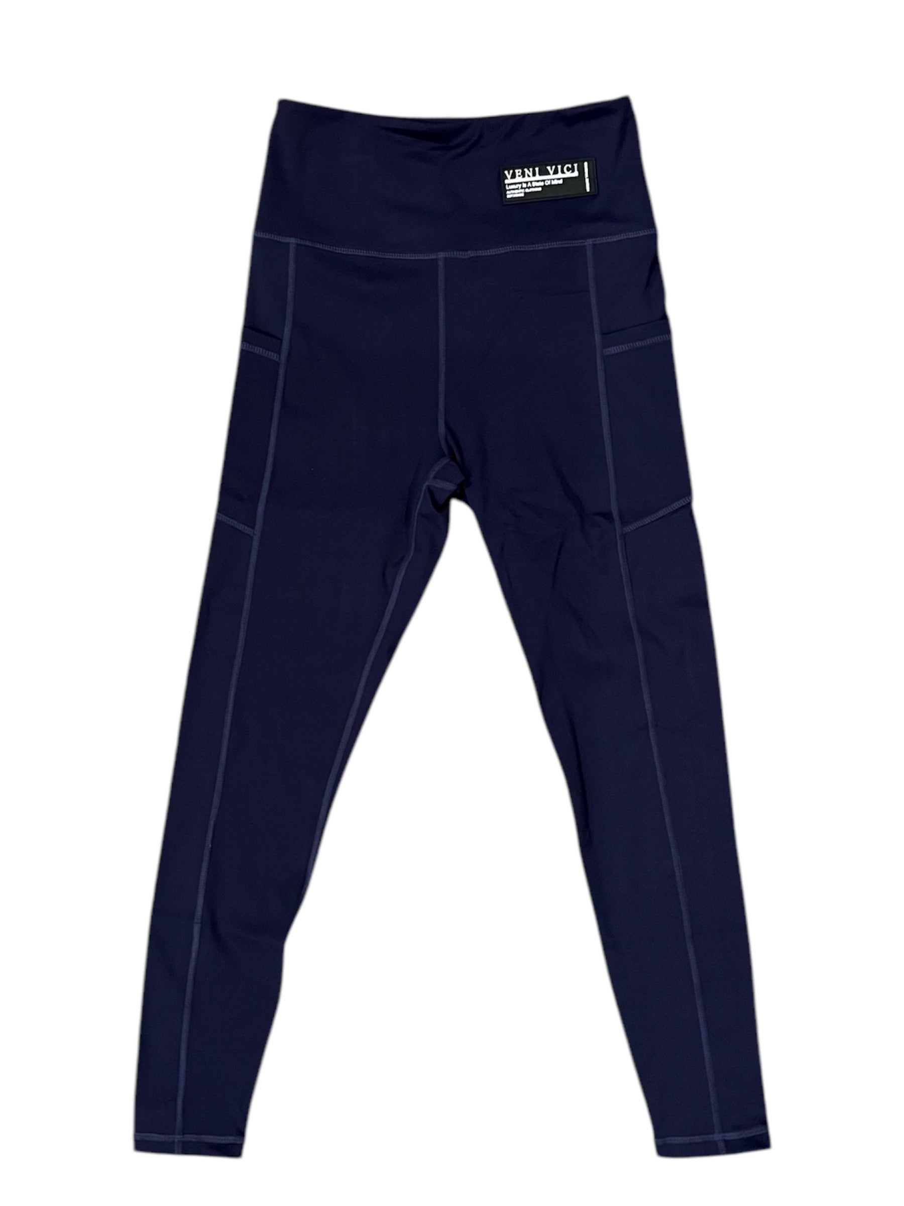 Navy Blue Vici Set Pants