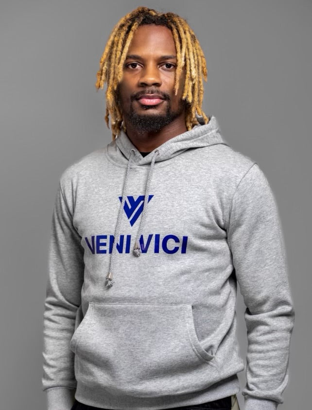Grey Logo Hoodie