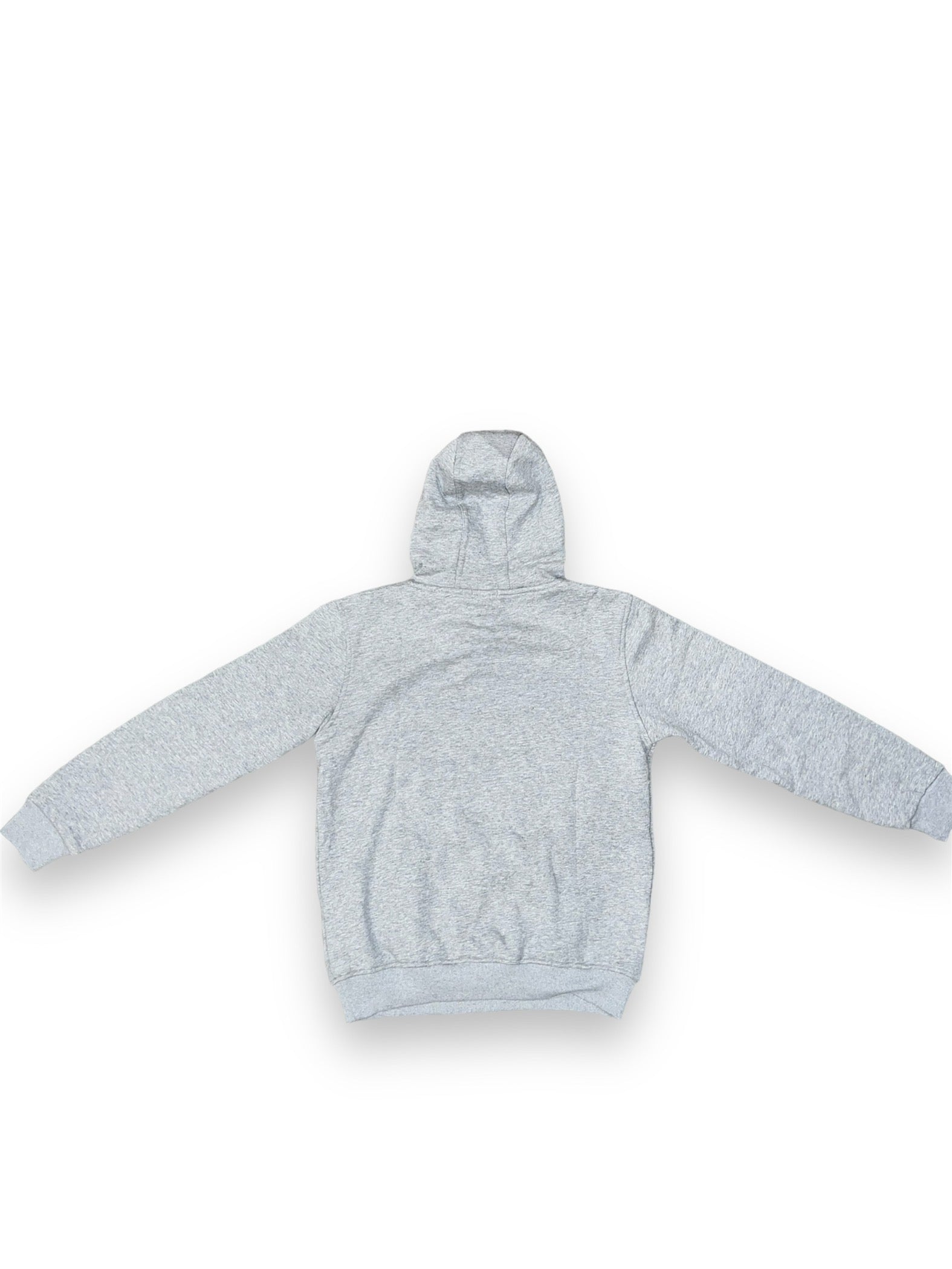 Veni Vici grey hoodie with signature chest logo alternate view