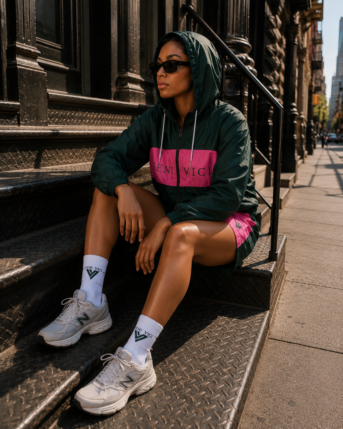 Civitas Green & Pink Two-Tone Set