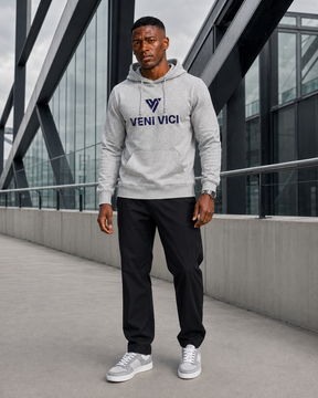 Grey Logo Hoodie