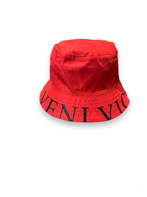 Black/Red Reversible Bucket Hat