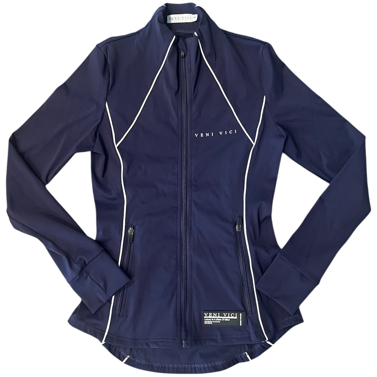Navy Blue Vici Set Jacket