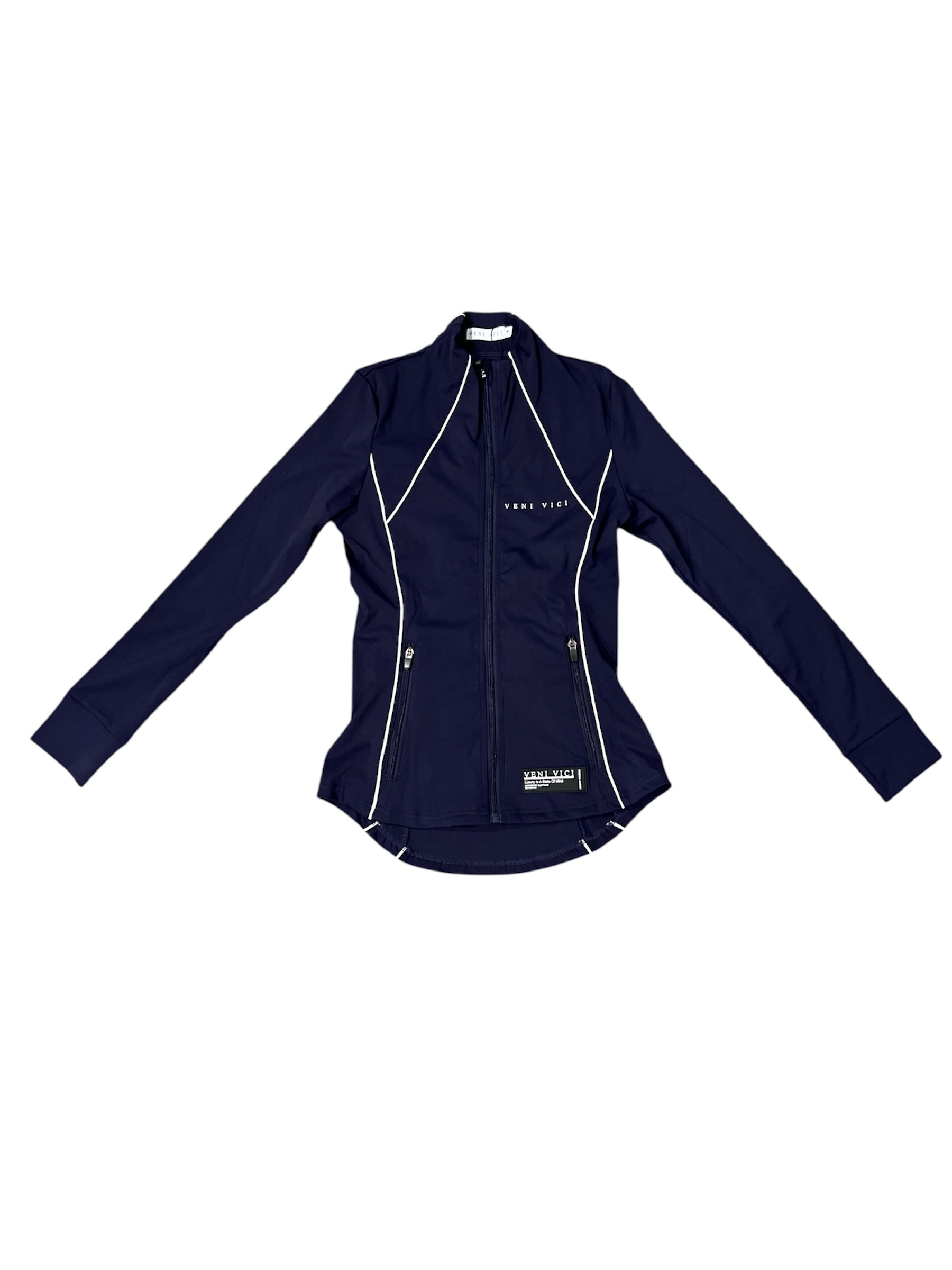 Navy Blue Vici Set Jacket