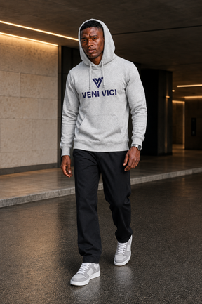Grey Logo Hoodie