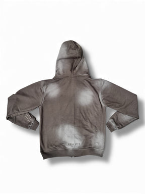 Grey Dominating Full Zip Hoodie