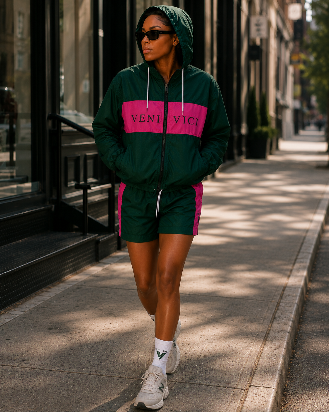 Civitas Green & Pink Two-Tone Set